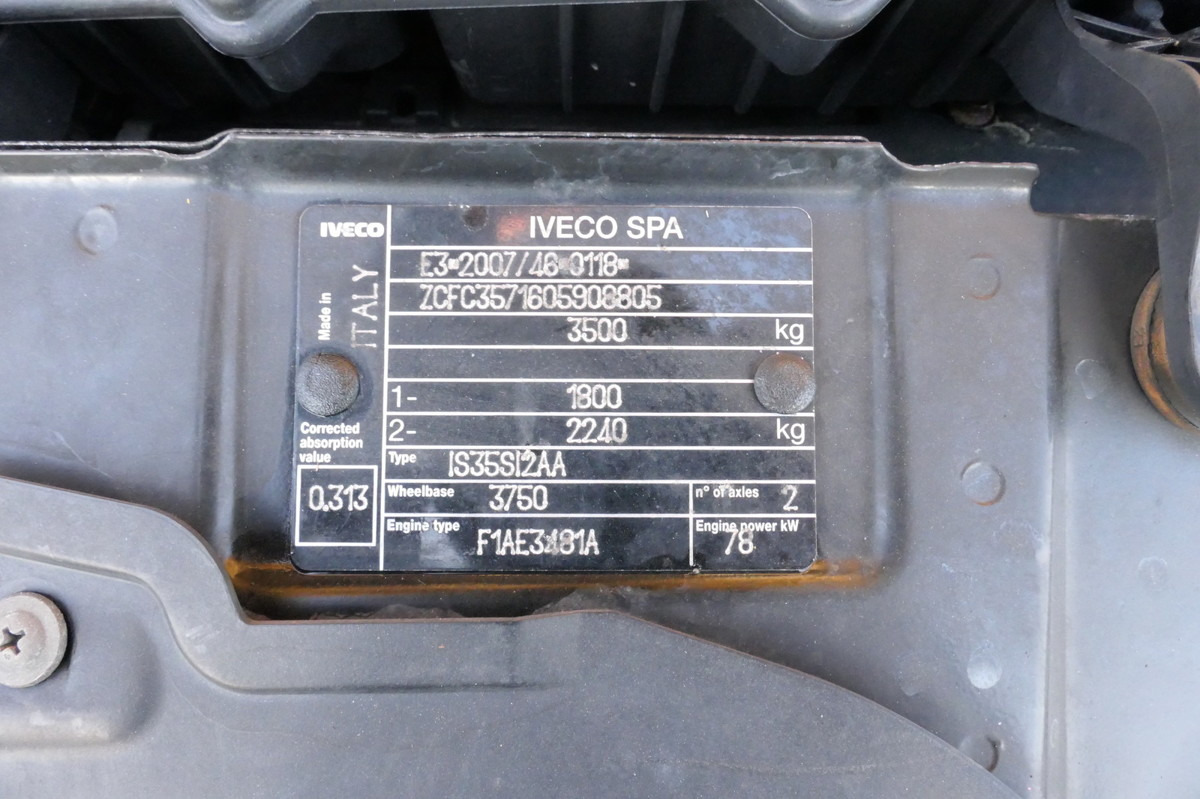 Van box IVECO Daily 35 S11 C30C AUTOMATIK KAMERA MAXI KAMERA R: gambar 10