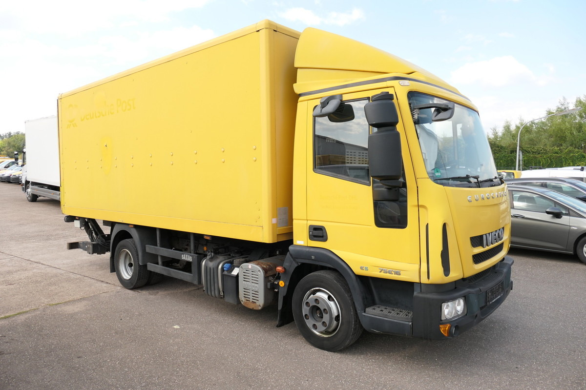 IVECO EuroCargo ML 75 E 16 P LBW LUFT AUTOMATIK - Truk box: gambar 1 IVECO EuroCargo ML 75 E 16 P LBW LUFT AUTOMATIK - Truk box: gambar 1