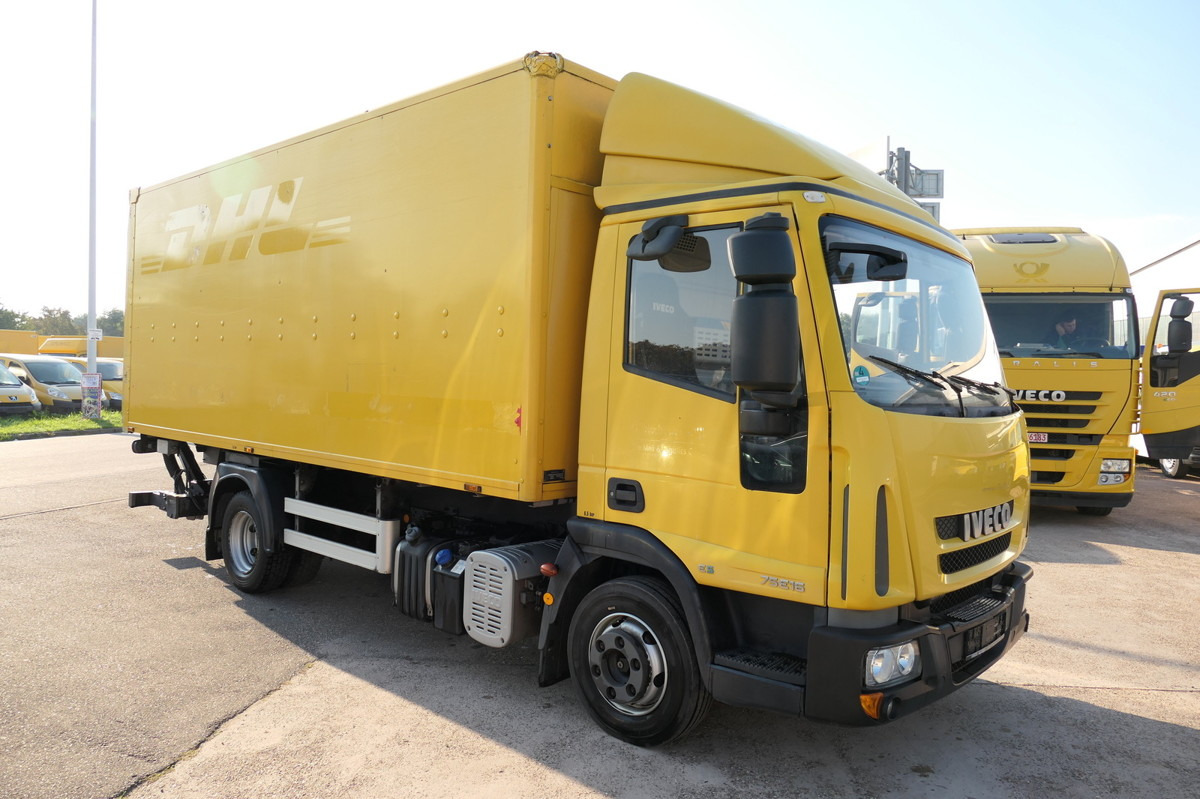 IVECO EuroCargo ML 75 E 16 P LBW LUFT AUTOMATIK - Truk box: gambar 1 IVECO EuroCargo ML 75 E 16 P LBW LUFT AUTOMATIK - Truk box: gambar 1