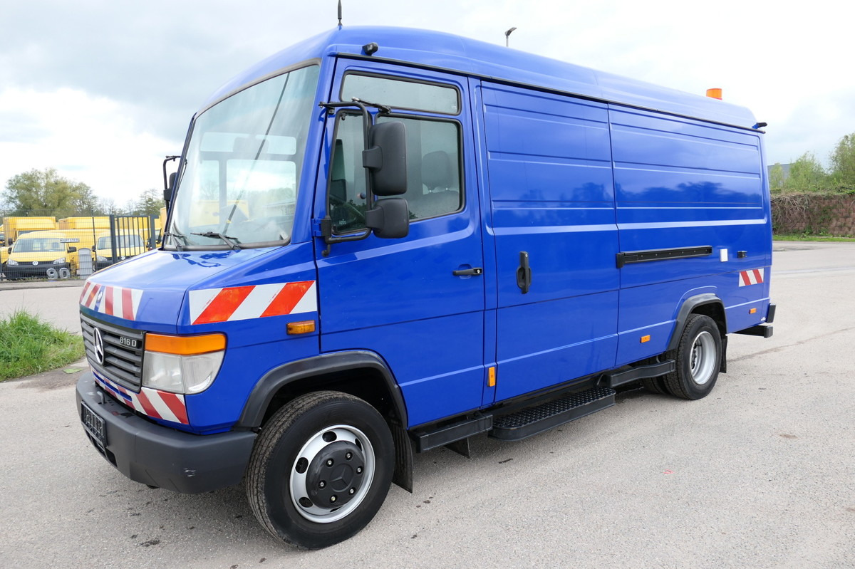 MERCEDES-BENZ Vario 816 D Kanalinspektion Kanal TV Standheizun - Truk vakum: gambar 2 MERCEDES-BENZ Vario 816 D Kanalinspektion Kanal TV Standheizun - Truk vakum: gambar 2