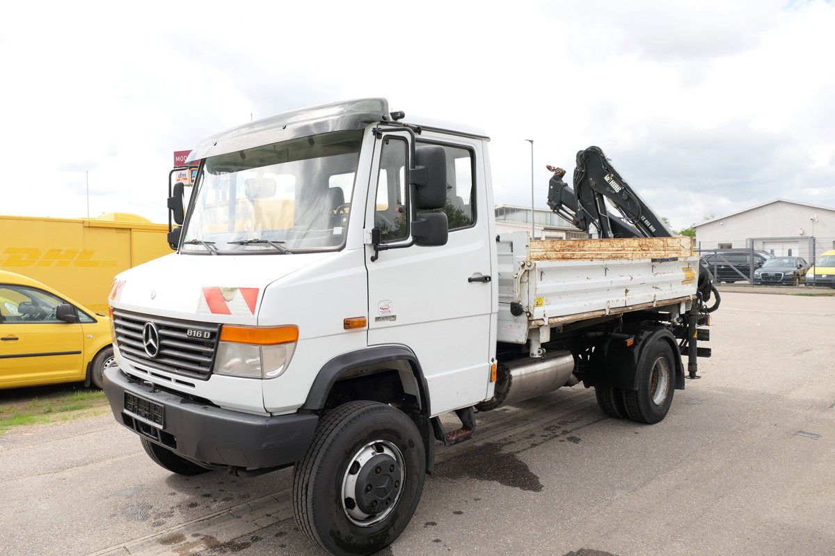 MERCEDES-BENZ Vario 816D mit Ladekran 3 Sitzer Standheizung HI - Van jungkit: gambar 5 MERCEDES-BENZ Vario 816D mit Ladekran 3 Sitzer Standheizung HI - Van jungkit: gambar 5