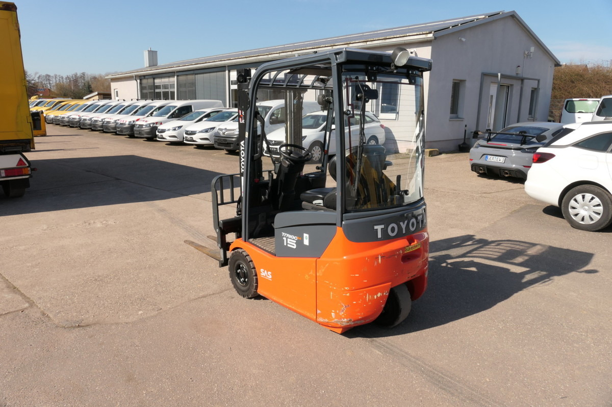 TOYOTA 7FBEST 15 Elektro 3-Rad - Forklift listrik: gambar 4 TOYOTA 7FBEST 15 Elektro 3-Rad - Forklift listrik: gambar 4