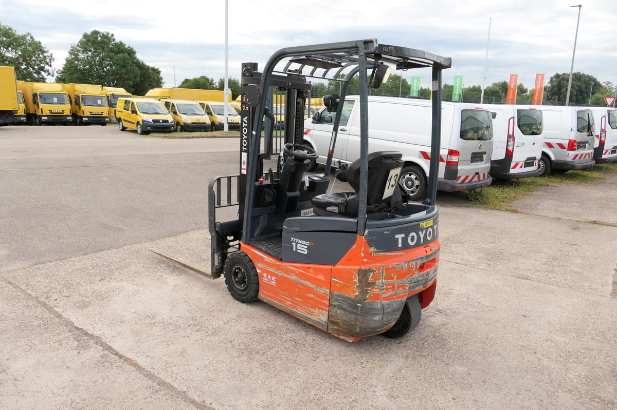 TOYOTA 7FBEST 15 Elektro Batterie 48/2021 3-Rad - Forklift listrik: gambar 4 TOYOTA 7FBEST 15 Elektro Batterie 48/2021 3-Rad - Forklift listrik: gambar 4