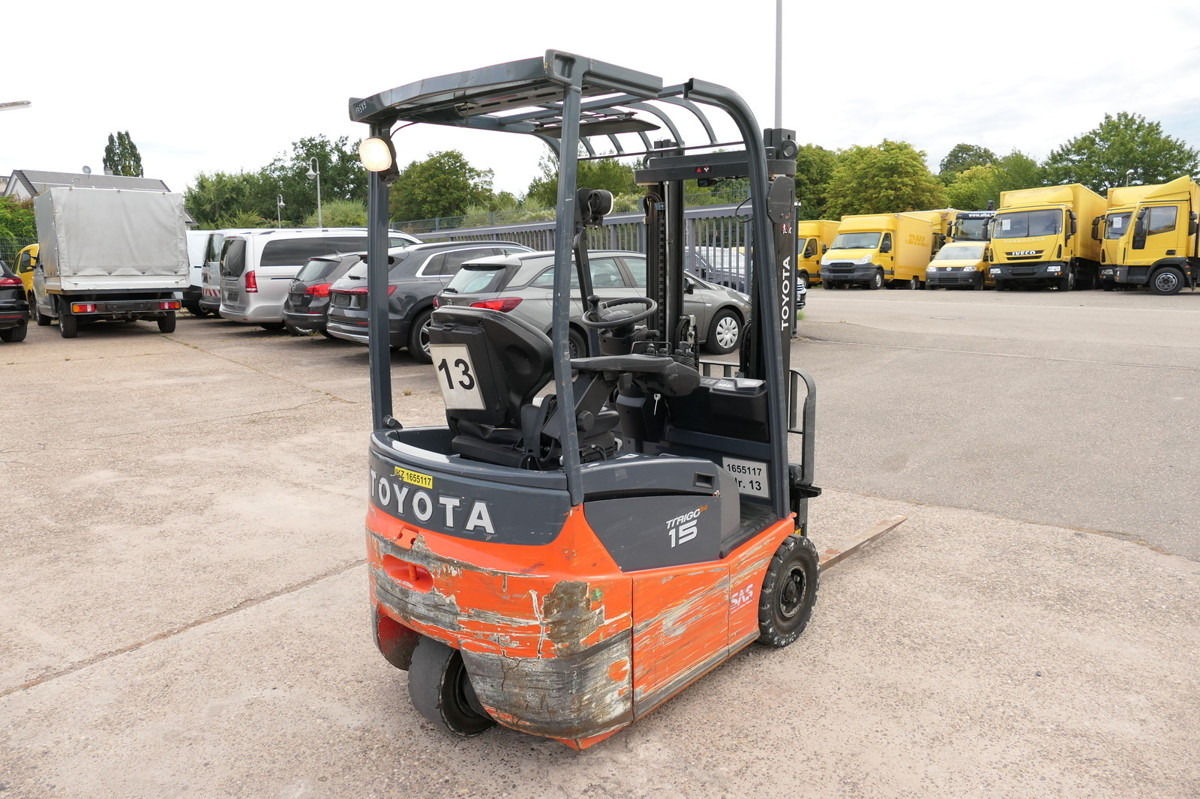 TOYOTA 7FBEST 15 Elektro Batterie 48/2021 3-Rad - Forklift listrik: gambar 5 TOYOTA 7FBEST 15 Elektro Batterie 48/2021 3-Rad - Forklift listrik: gambar 5