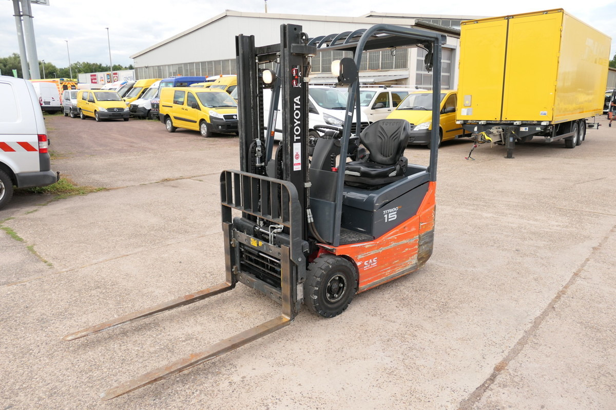 TOYOTA 7FBEST 15 Elektro Batterie 48/2021 3-Rad - Forklift listrik: gambar 3 TOYOTA 7FBEST 15 Elektro Batterie 48/2021 3-Rad - Forklift listrik: gambar 3