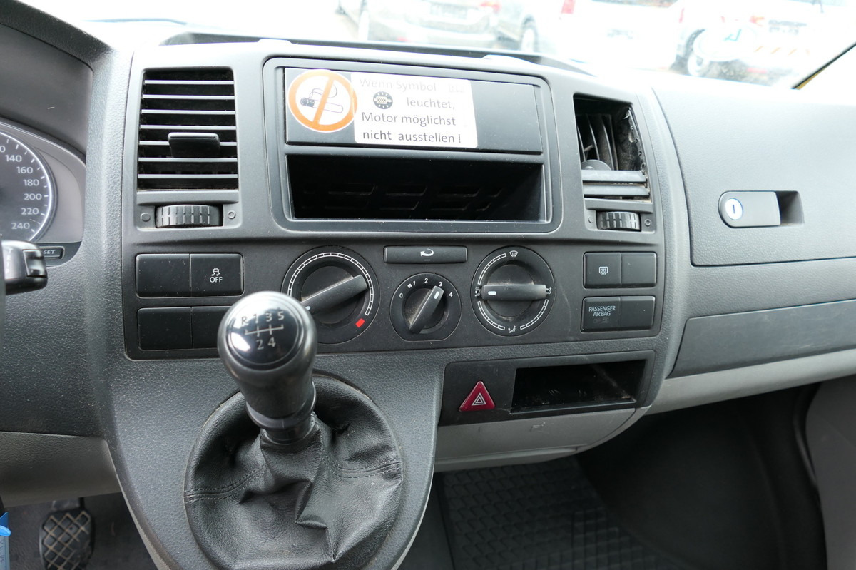 Van kecil VW T5 Transporter 2.0 TDI 2-SITZER EURO-5 2xSCHIEBE: gambar 9