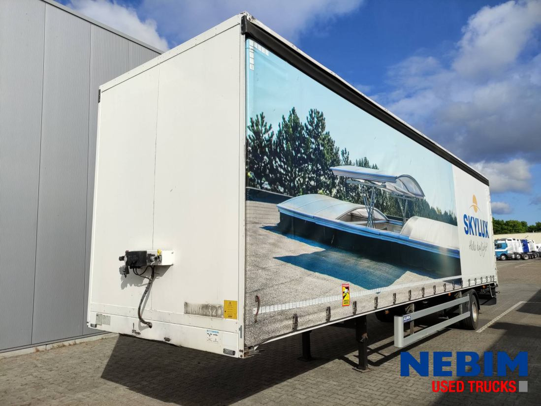 Diversen OP A1 / 8 City oplegger - Tridec Steering Noyens OP A1 / 8 City oplegge - Semi-trailer dengan terpal samping: gambar 1 Diversen OP A1 / 8 City oplegger - Tridec Steering Noyens OP A1 / 8 City oplegge - Semi-trailer dengan terpal samping: gambar 1