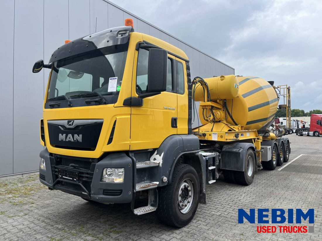 MAN TGS 41 TGS410 + Mixer 12m3 - Truk pengaduk beton: gambar 1 MAN TGS 41 TGS410 + Mixer 12m3 - Truk pengaduk beton: gambar 1