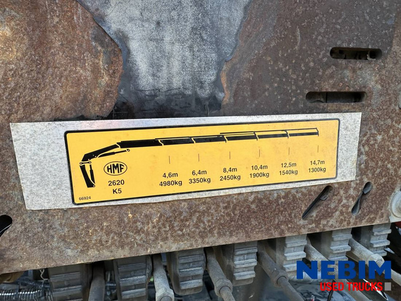 MAN TGS 420 8x4 TRIPLE - HMF 2620 K5 - 22,7t/m CRANE / KRAN - Hook lift, Truk derek: gambar 3 MAN TGS 420 8x4 TRIPLE - HMF 2620 K5 - 22,7t/m CRANE / KRAN - Hook lift, Truk derek: gambar 3