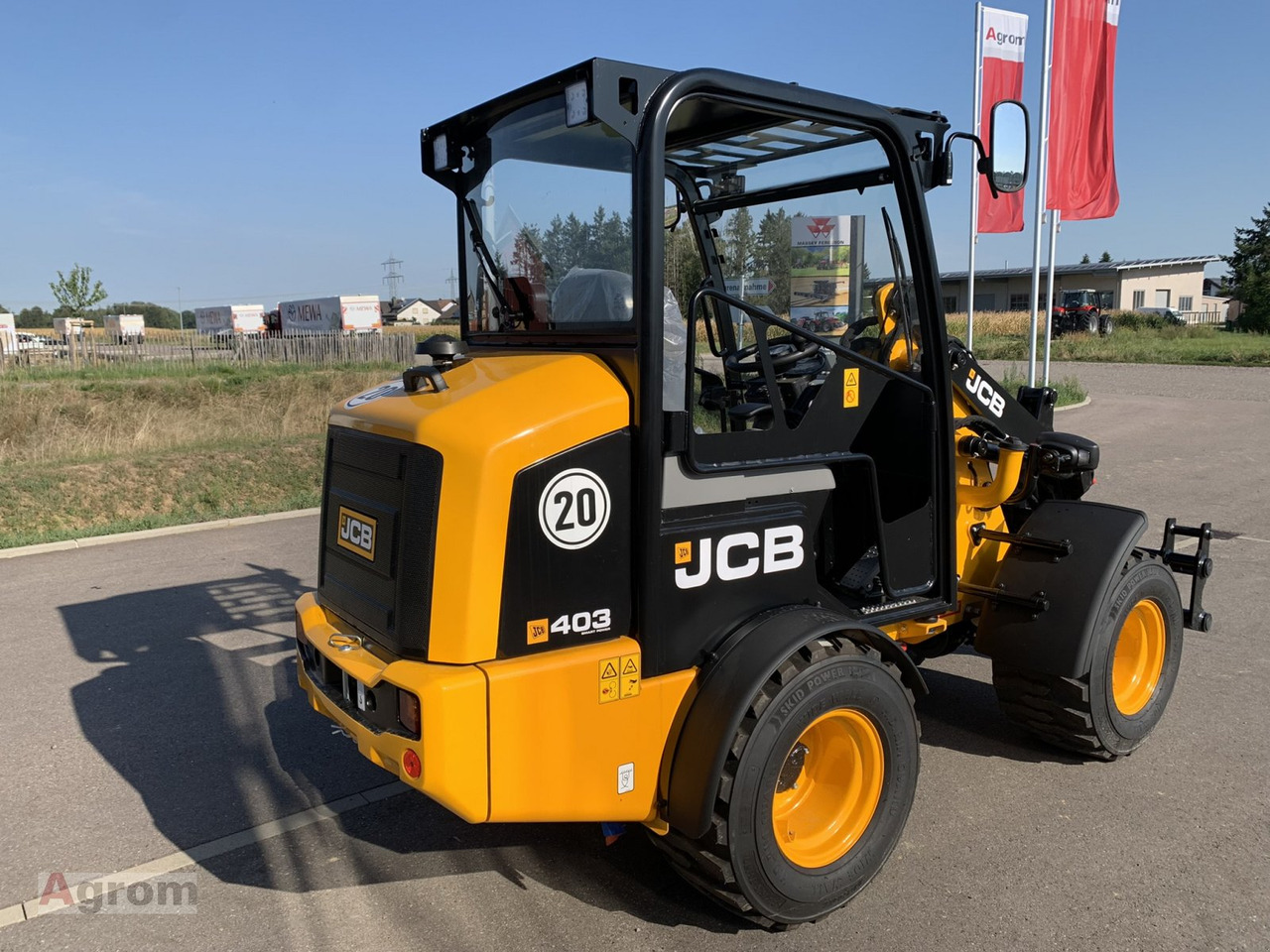 JCB 403 - Pemuat ringkas: gambar 4 JCB 403 - Pemuat ringkas: gambar 4