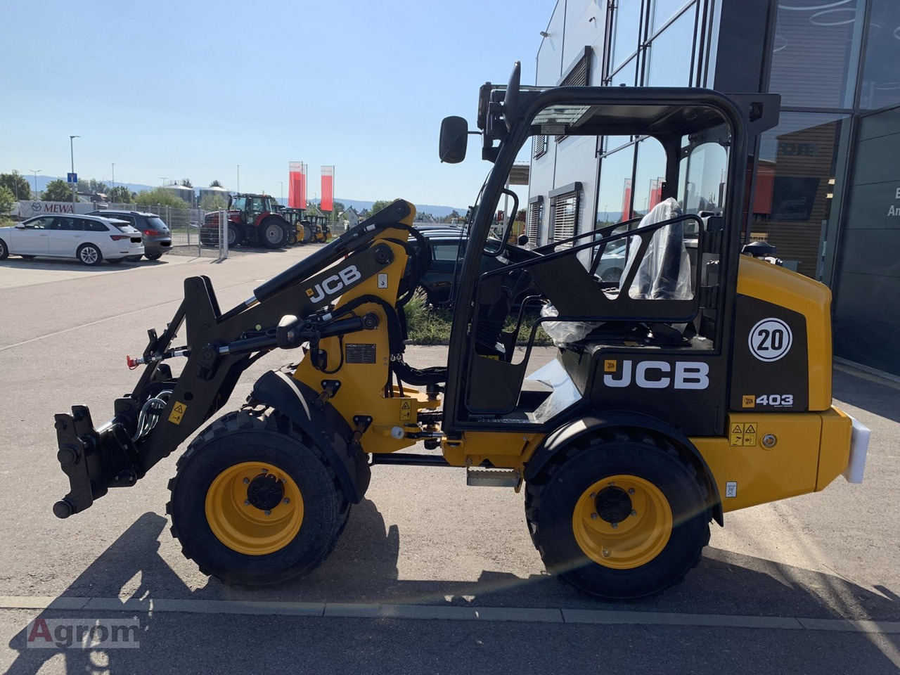 JCB 403 - Pemuat ringkas: gambar 2 JCB 403 - Pemuat ringkas: gambar 2