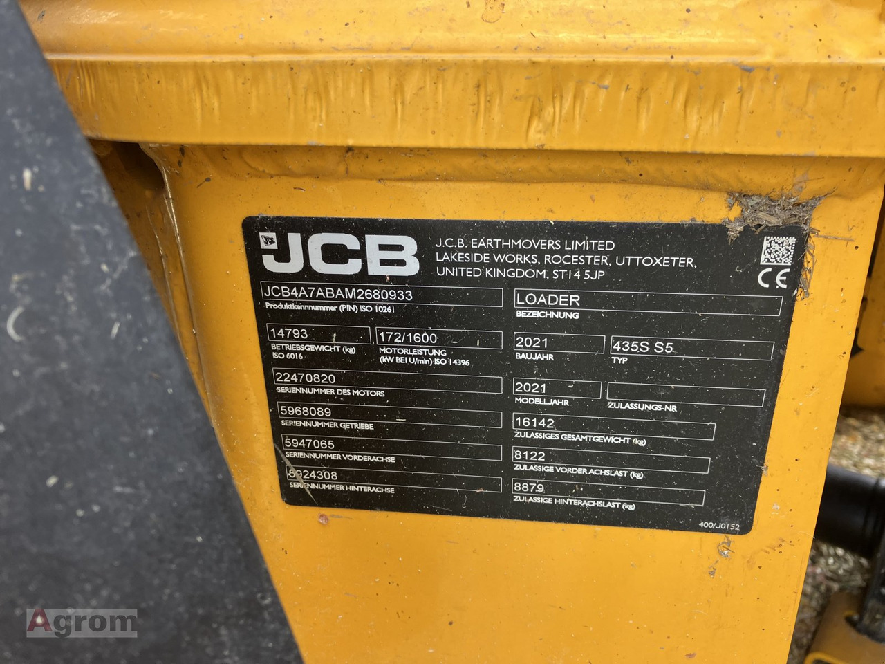 JCB 435 S Agri - Wheel loader: gambar 4 JCB 435 S Agri - Wheel loader: gambar 4