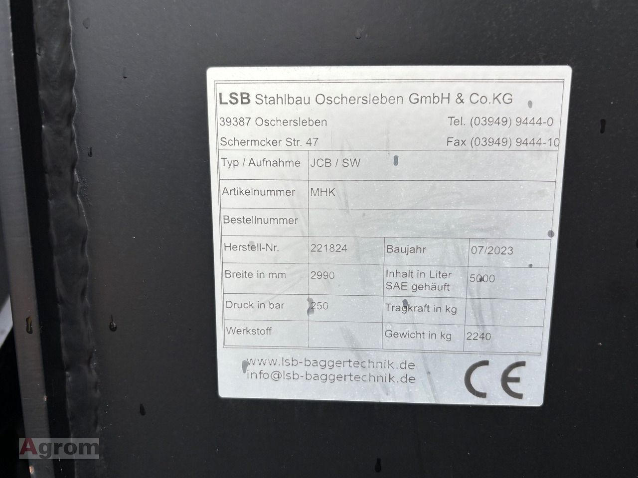 LSB Hochkippschaufel - Wheel loader: gambar 3 LSB Hochkippschaufel - Wheel loader: gambar 3