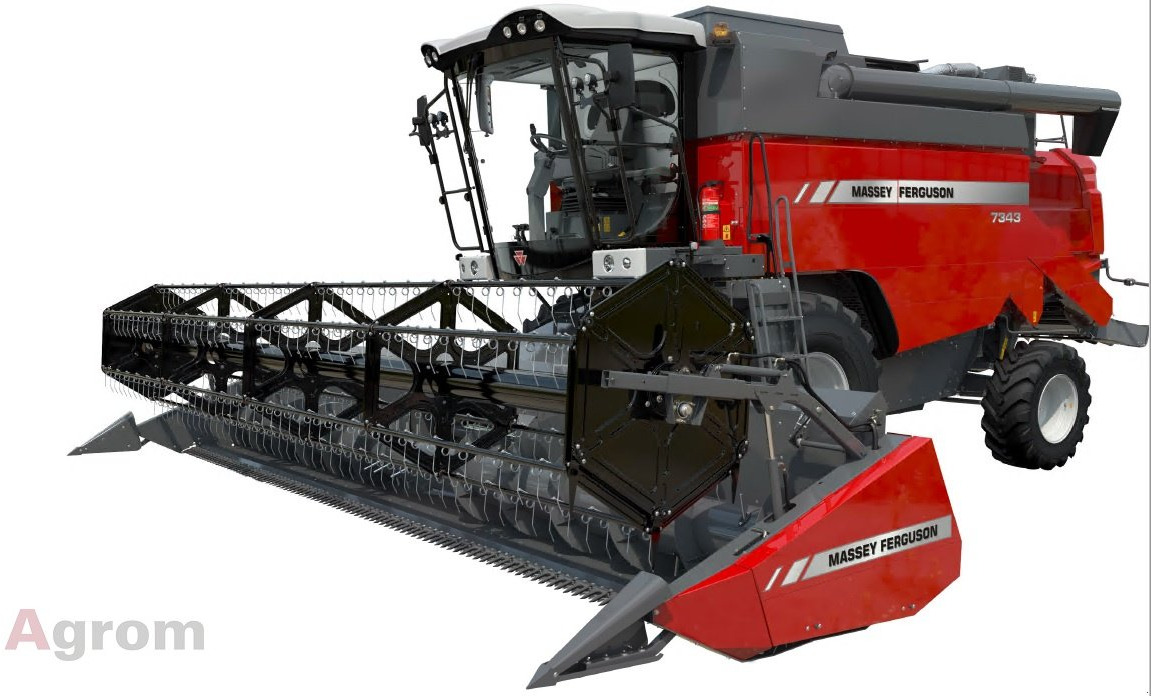 Massey Ferguson 7343 Activa MCS - Pemanen gabungan: gambar 1 Massey Ferguson 7343 Activa MCS - Pemanen gabungan: gambar 1