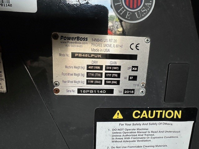 Hako powerboss PB-45-LPUK Naitilus - Penyapu industri: gambar 2 Hako powerboss PB-45-LPUK Naitilus - Penyapu industri: gambar 2