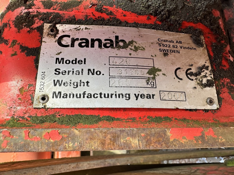 CRANAB 420 - Trailer kehutanan: gambar 2 CRANAB 420 - Trailer kehutanan: gambar 2