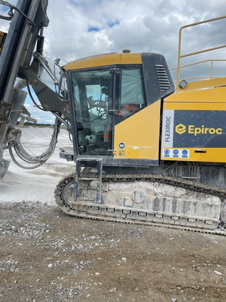 Atlas Copco FlexiROC D60-10LF - Anjungan pengeboran: gambar 4 Atlas Copco FlexiROC D60-10LF - Anjungan pengeboran: gambar 4