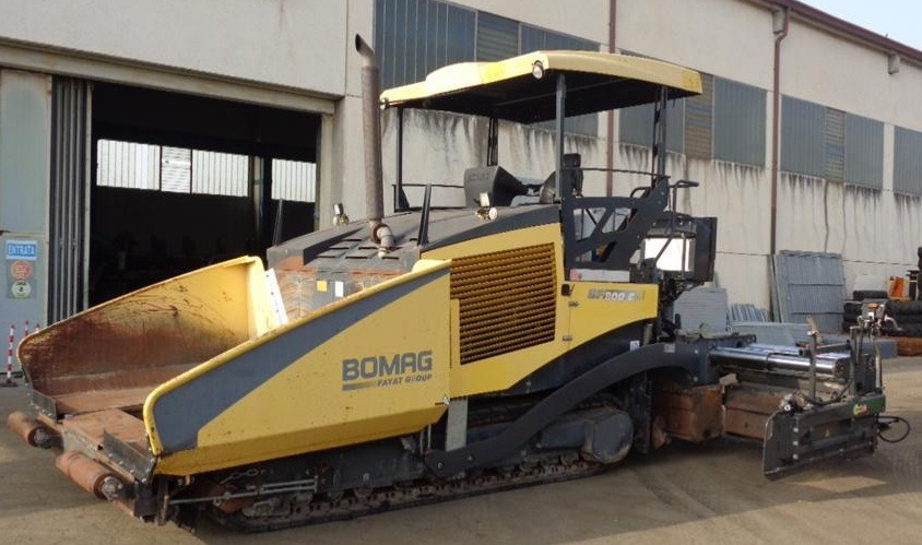 Bomag BF 800 C - Paver aspal: gambar 2 Bomag BF 800 C - Paver aspal: gambar 2