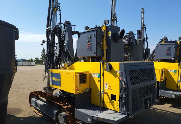 Epiroc FlexiROC T30 - Anjungan pengeboran: gambar 1 Epiroc FlexiROC T30 - Anjungan pengeboran: gambar 1