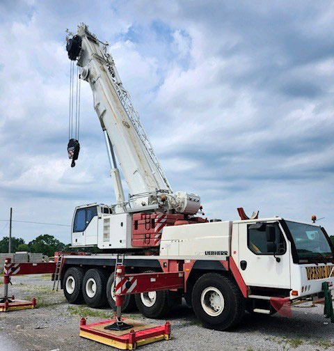 Liebherr LTM 1100-5.2 - Derek bergerak: gambar 2 Liebherr LTM 1100-5.2 - Derek bergerak: gambar 2