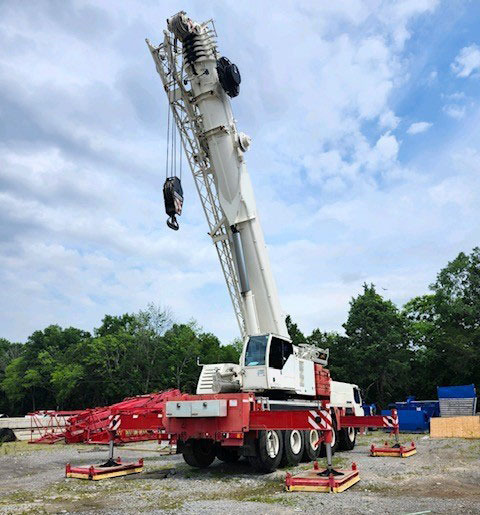 Liebherr LTM 1100-5.2 - Derek bergerak: gambar 4 Liebherr LTM 1100-5.2 - Derek bergerak: gambar 4
