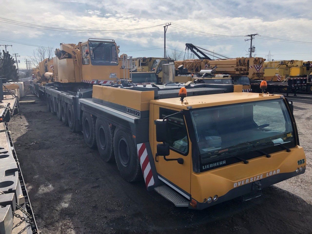 Liebherr LTM 1500-8.1 - Derek bergerak: gambar 1 Liebherr LTM 1500-8.1 - Derek bergerak: gambar 1