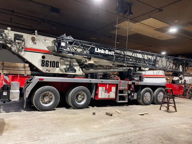 Link-Belt HTC 86100 - Derek bergerak: gambar 2 Link-Belt HTC 86100 - Derek bergerak: gambar 2