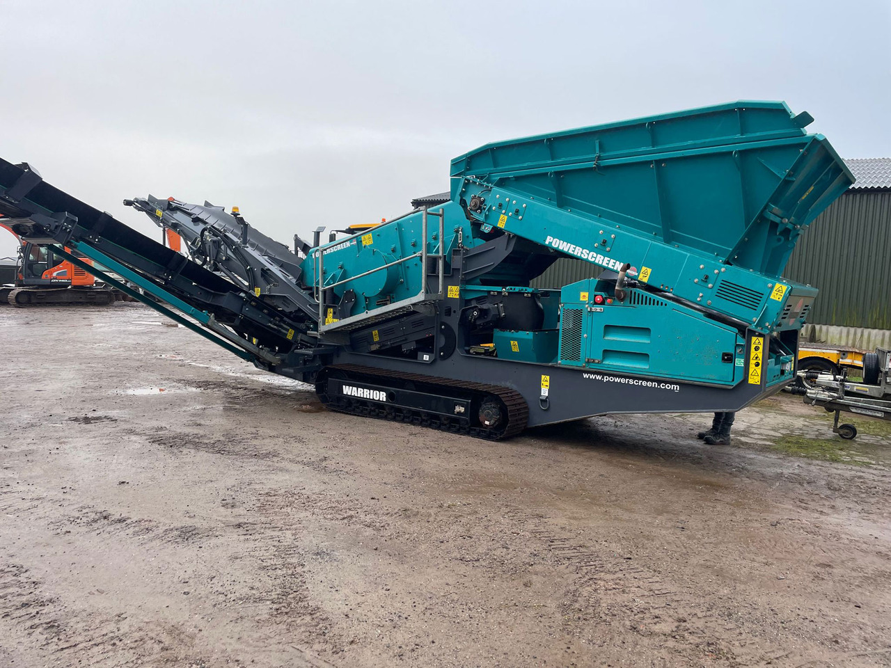 Powerscreen Warrior 600 - Screener: gambar 1 Powerscreen Warrior 600 - Screener: gambar 1