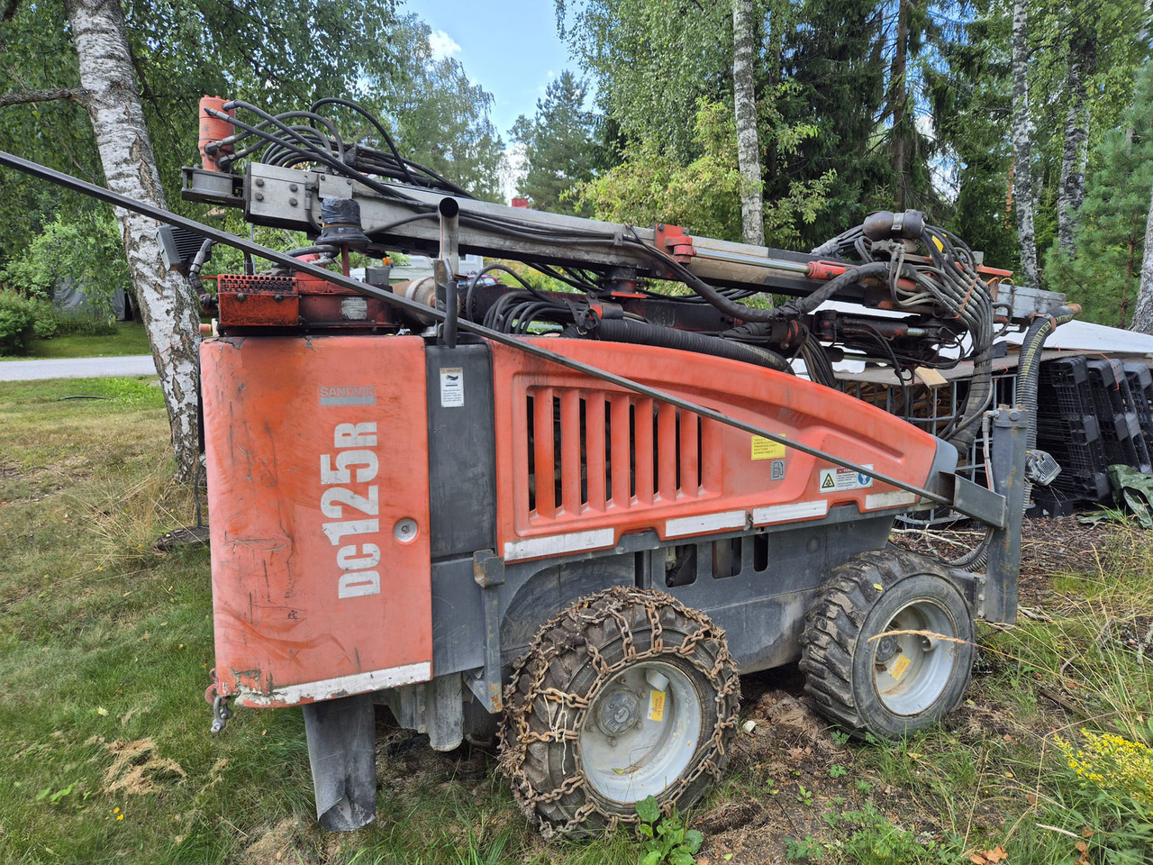 Sandvik Commando DC125R - Anjungan pengeboran: gambar 3 Sandvik Commando DC125R - Anjungan pengeboran: gambar 3