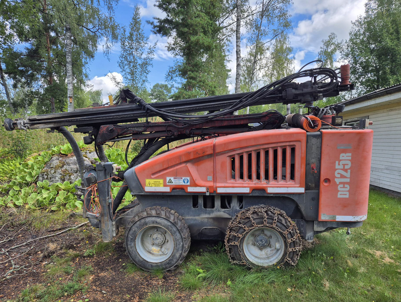 Sandvik Commando DC125R - Anjungan pengeboran: gambar 1 Sandvik Commando DC125R - Anjungan pengeboran: gambar 1