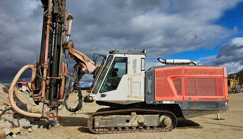 Sandvik DP1500i - Anjungan pengeboran: gambar 1 Sandvik DP1500i - Anjungan pengeboran: gambar 1