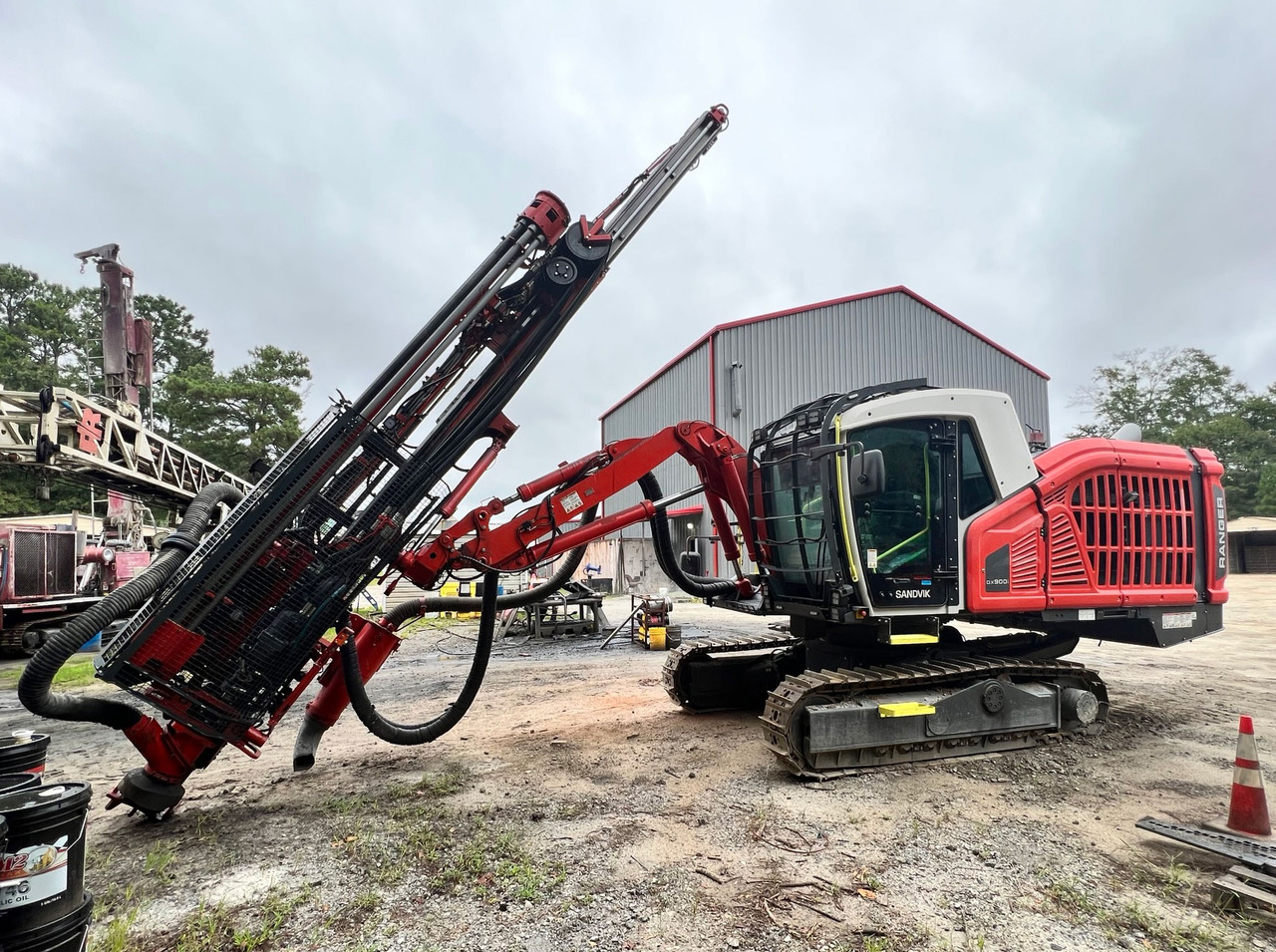 Sandvik DX900i - Anjungan pengeboran: gambar 2 Sandvik DX900i - Anjungan pengeboran: gambar 2