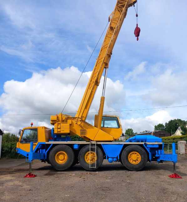 Tadano Faun RTF 40-3 - Derek bergerak: gambar 2 Tadano Faun RTF 40-3 - Derek bergerak: gambar 2