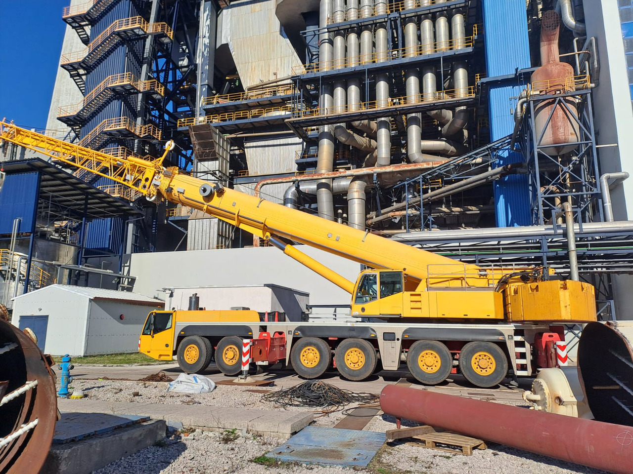 Terex Demag AC 250-1 - Derek bergerak: gambar 4 Terex Demag AC 250-1 - Derek bergerak: gambar 4