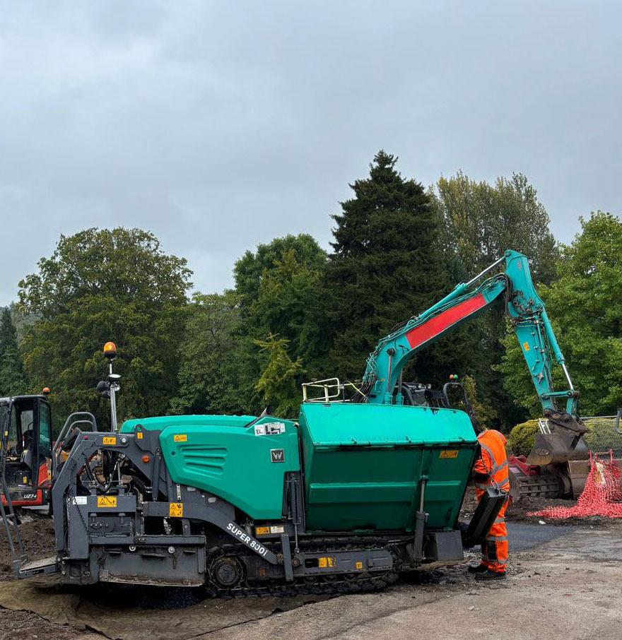 Vogele Super 800i - Paver aspal: gambar 1 Vogele Super 800i - Paver aspal: gambar 1