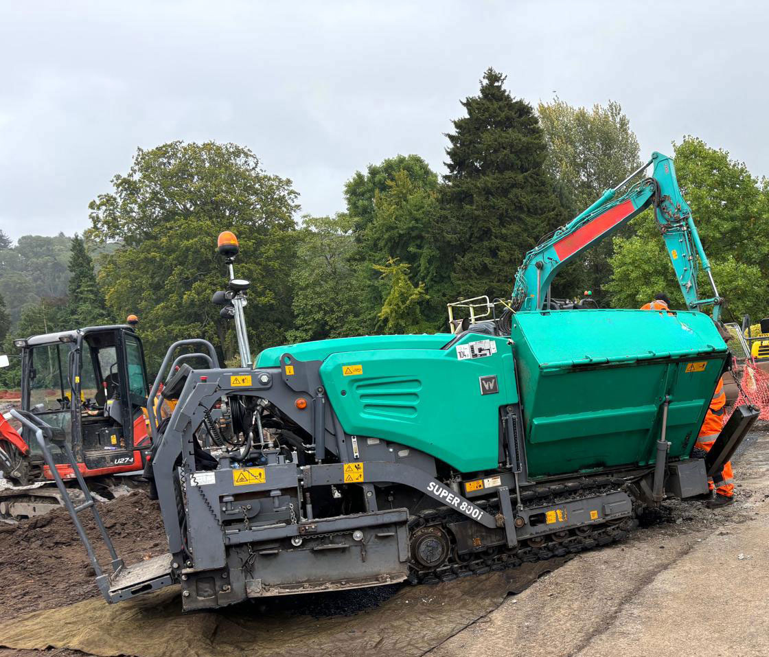 Vogele Super 800i - Paver aspal: gambar 3 Vogele Super 800i - Paver aspal: gambar 3