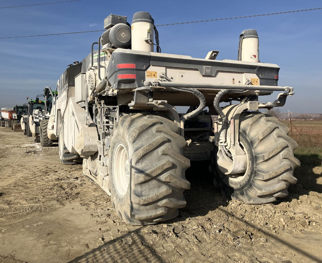 Wirtgen WR 250 I - Stabilisator tanah: gambar 5 Wirtgen WR 250 I - Stabilisator tanah: gambar 5