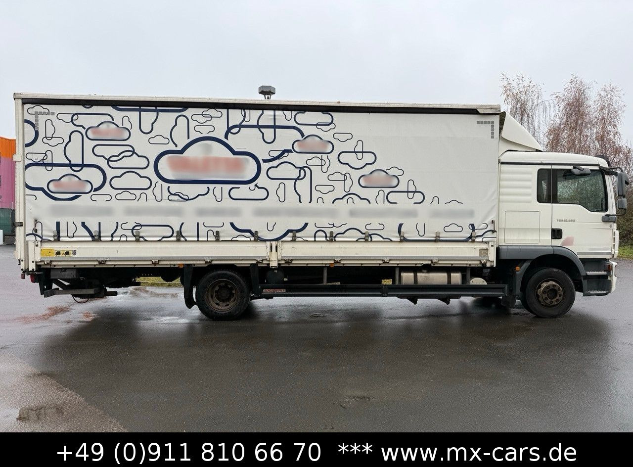 MAN TGM 12.250 Pritsche Plane LBW Schlafkabine Autom - Truk dengan terpal samping: gambar 4 MAN TGM 12.250 Pritsche Plane LBW Schlafkabine Autom - Truk dengan terpal samping: gambar 4