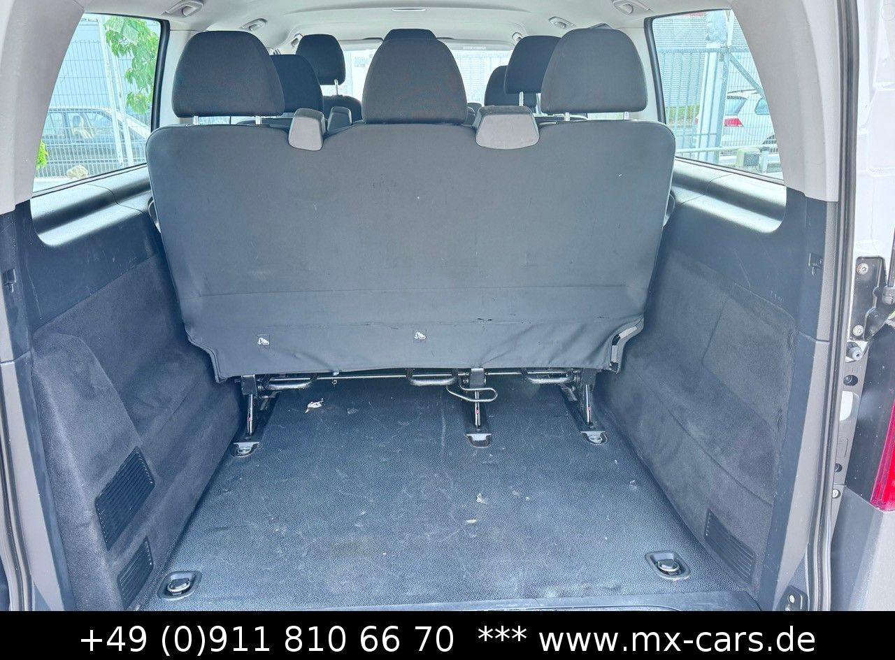 Van penumpang Mercedes-Benz Vito 110 CDi Tourer extralang 9 Sitze Bus Klima: gambar 9