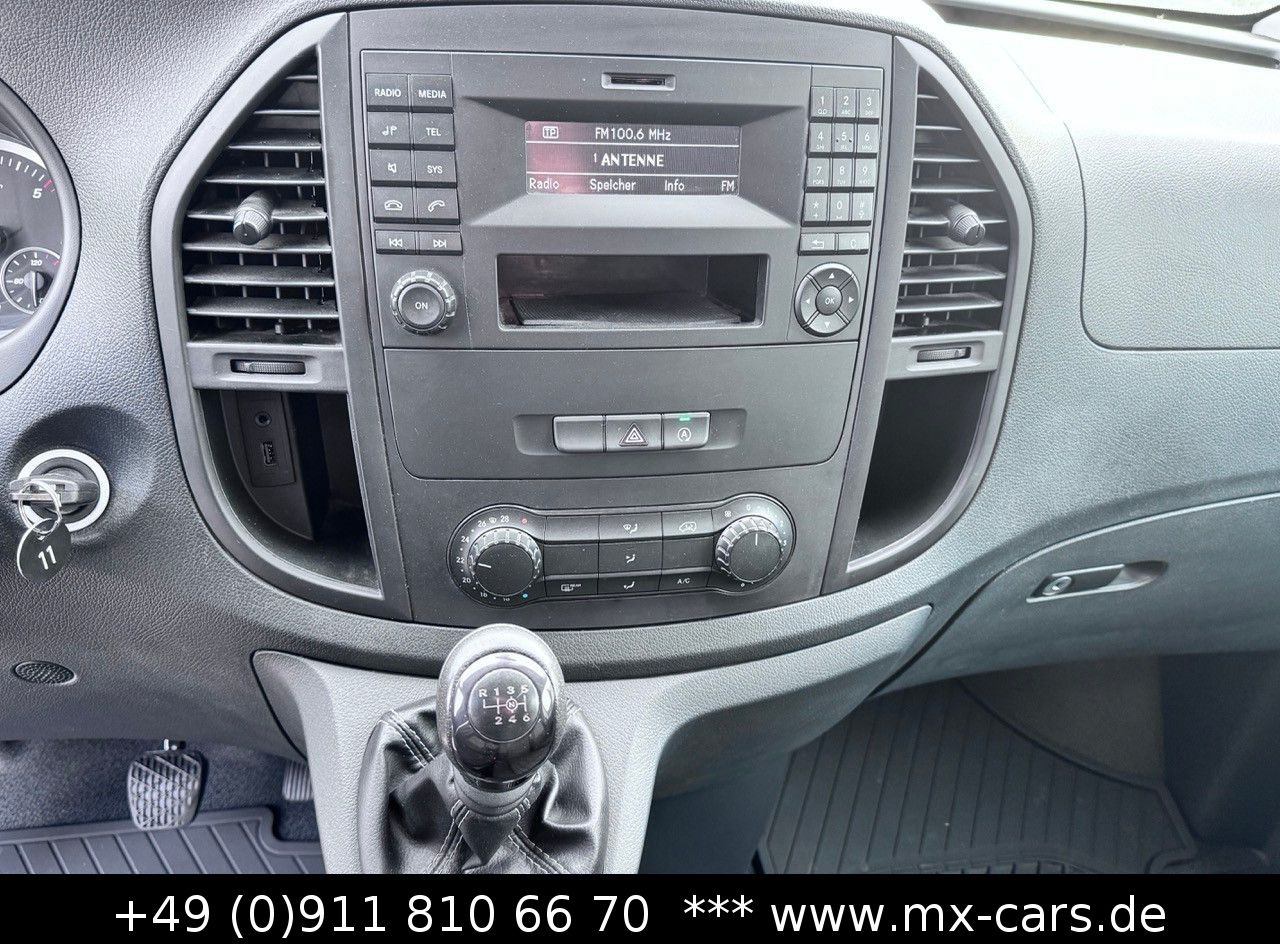 Van penumpang Mercedes-Benz Vito 110 CDi Tourer extralang 9 Sitze Bus Klima: gambar 13