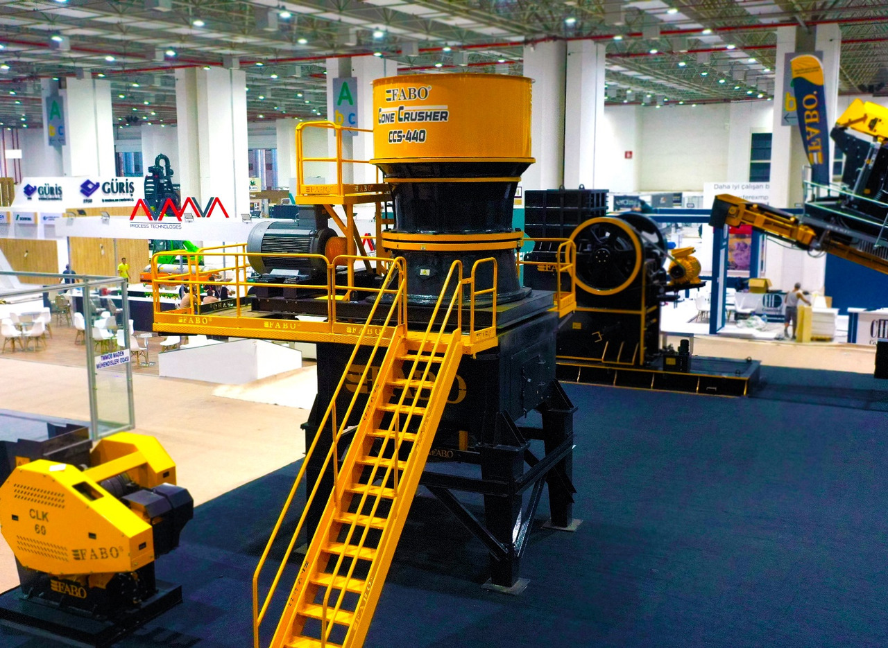 FABO Cone crusher - Penghancur kerucut: gambar 2 FABO Cone crusher - Penghancur kerucut: gambar 2