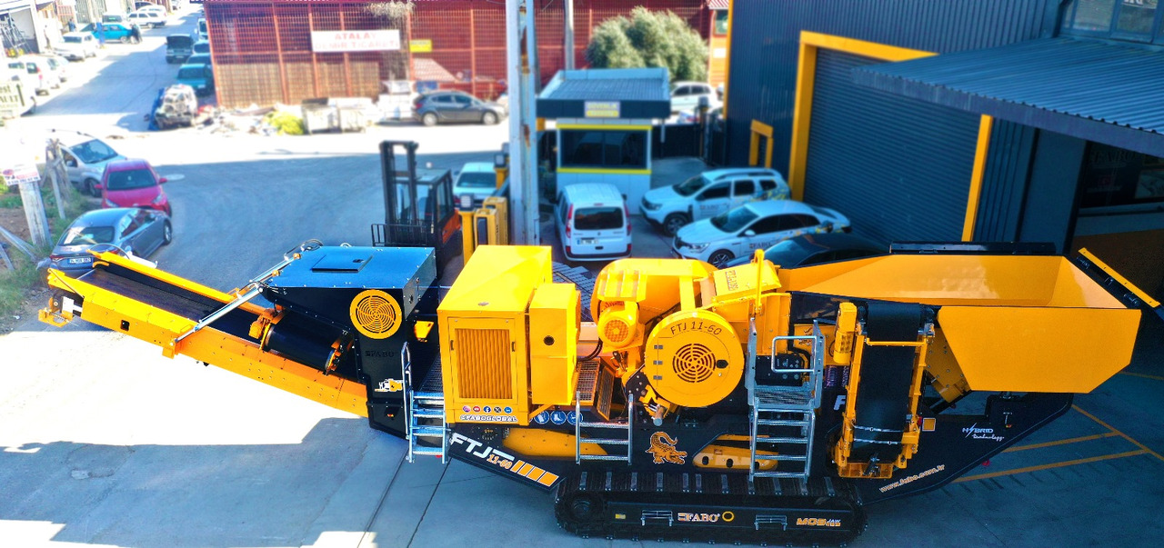 FABO FTJ 11-60 Tracked Jaw Crusher - Tanaman penghancur mobil: gambar 1 FABO FTJ 11-60 Tracked Jaw Crusher - Tanaman penghancur mobil: gambar 1