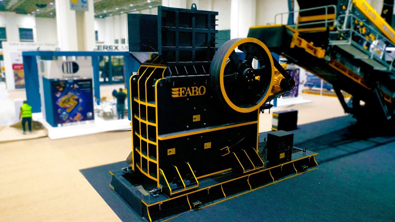 FABO Jaw crusher - Penghancur rahang: gambar 1 FABO Jaw crusher - Penghancur rahang: gambar 1