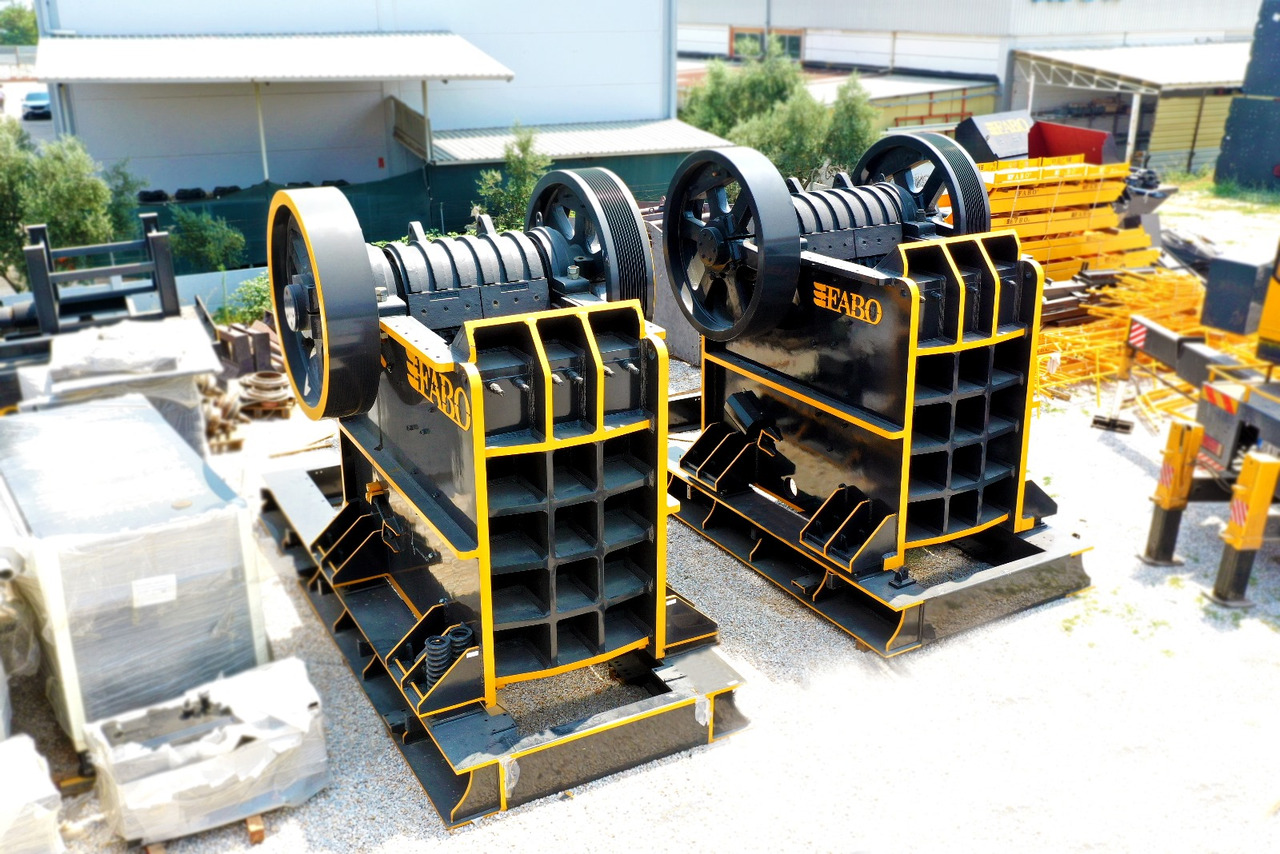 FABO Jaw crusher - Penghancur rahang: gambar 3 FABO Jaw crusher - Penghancur rahang: gambar 3