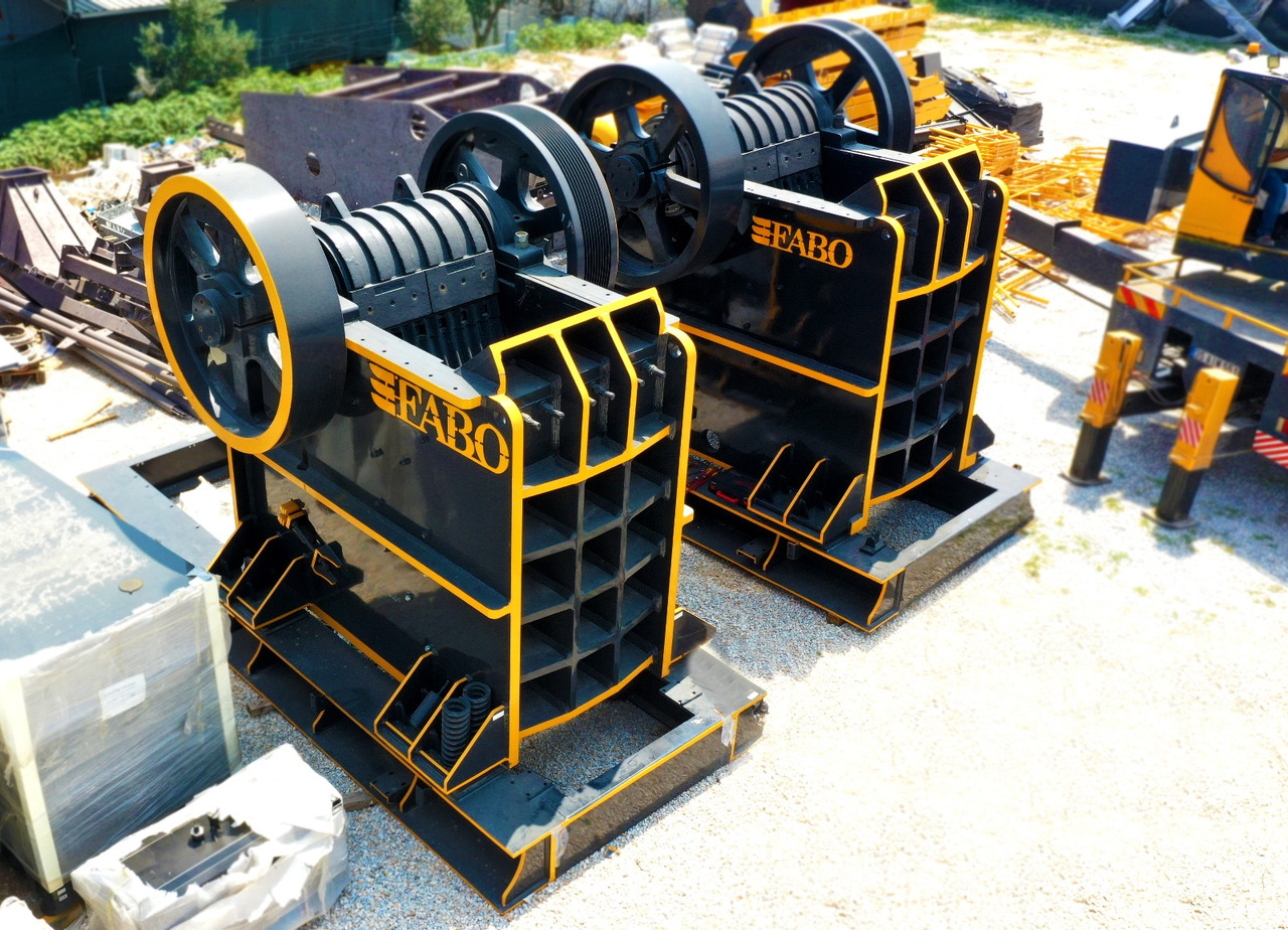 FABO Jaw crusher - Penghancur rahang: gambar 2 FABO Jaw crusher - Penghancur rahang: gambar 2
