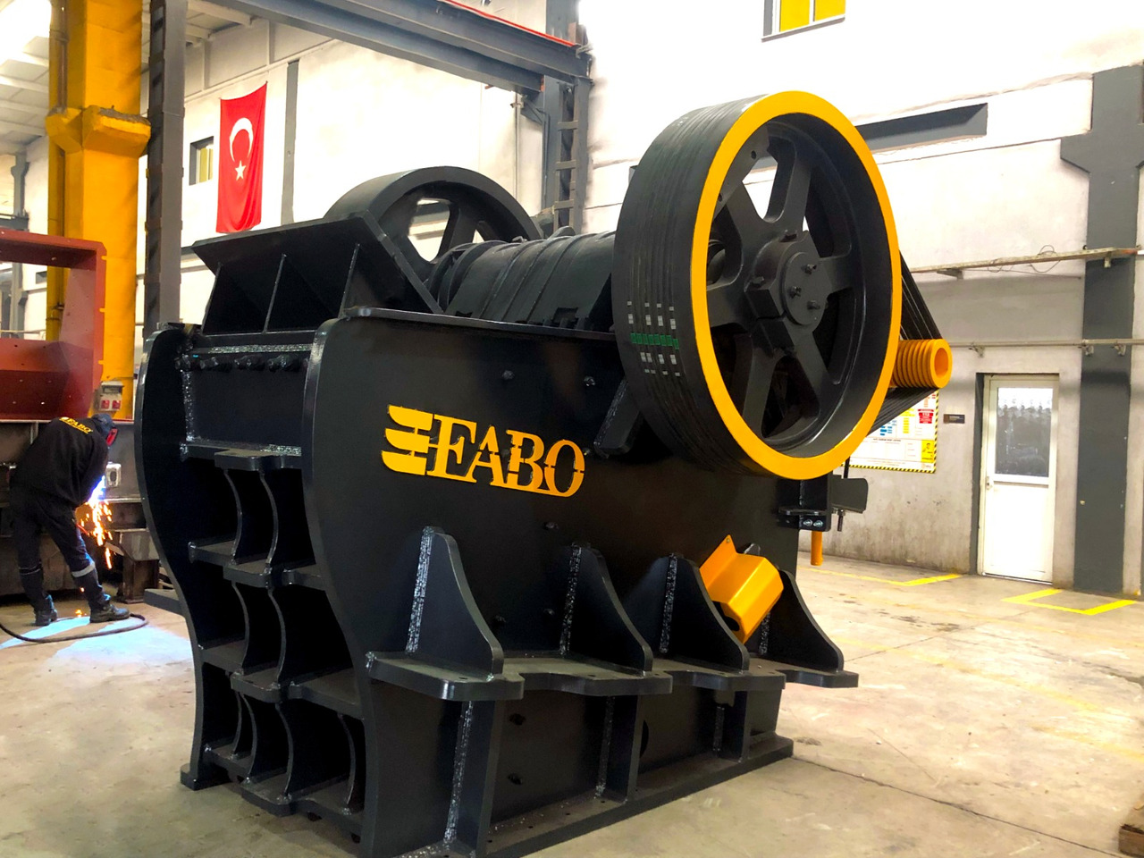 FABO Jaw crusher - Penghancur rahang: gambar 1 FABO Jaw crusher - Penghancur rahang: gambar 1