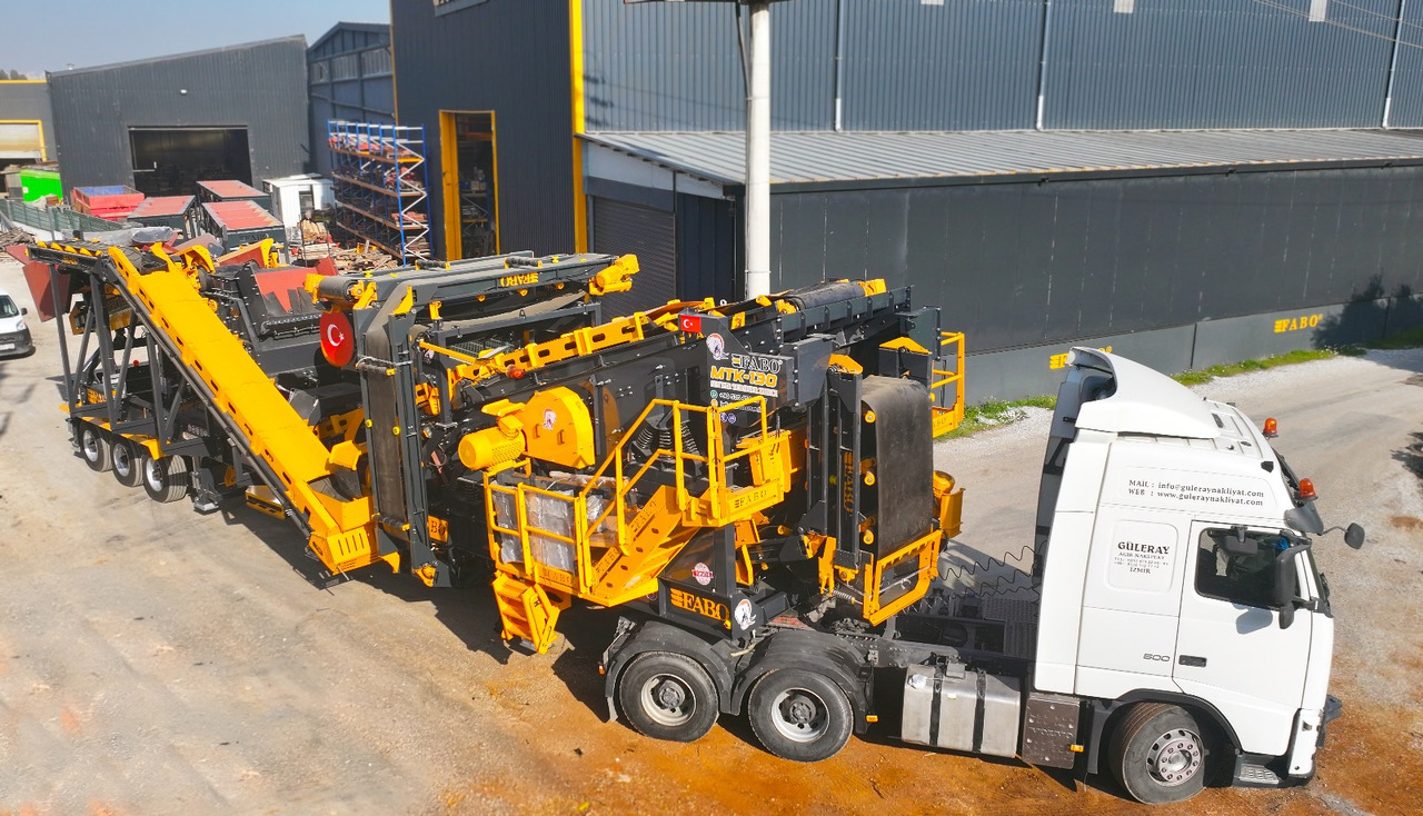 FABO MTK-130 MOBILE CRUSHING & SCREENING PLANT - Tanaman penghancur mobil: gambar 1 FABO MTK-130 MOBILE CRUSHING & SCREENING PLANT - Tanaman penghancur mobil: gambar 1