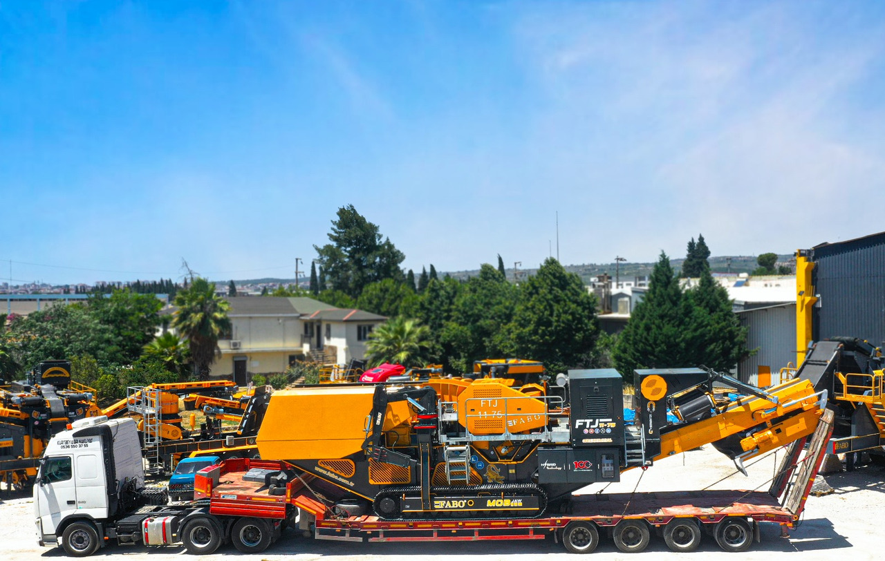FABO Mobile crusher - Tanaman penghancur mobil: gambar 3 FABO Mobile crusher - Tanaman penghancur mobil: gambar 3