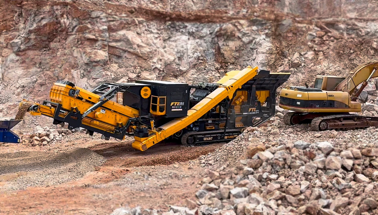 FABO Mobile crusher - Tanaman penghancur mobil: gambar 2 FABO Mobile crusher - Tanaman penghancur mobil: gambar 2