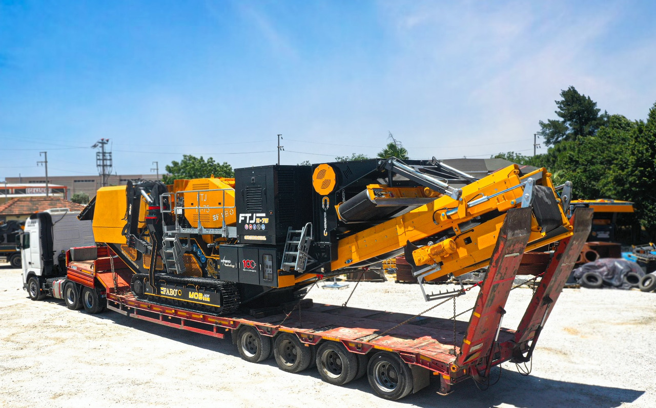 FABO Mobile crusher - Tanaman penghancur mobil: gambar 5 FABO Mobile crusher - Tanaman penghancur mobil: gambar 5